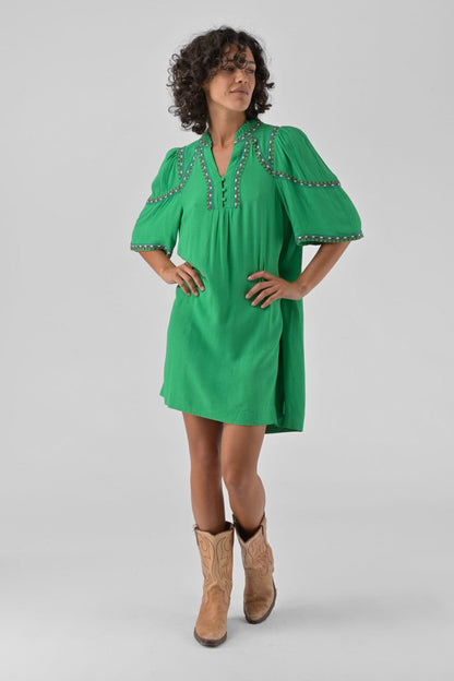 VESTIDO RITA VERT - Sister Birkin