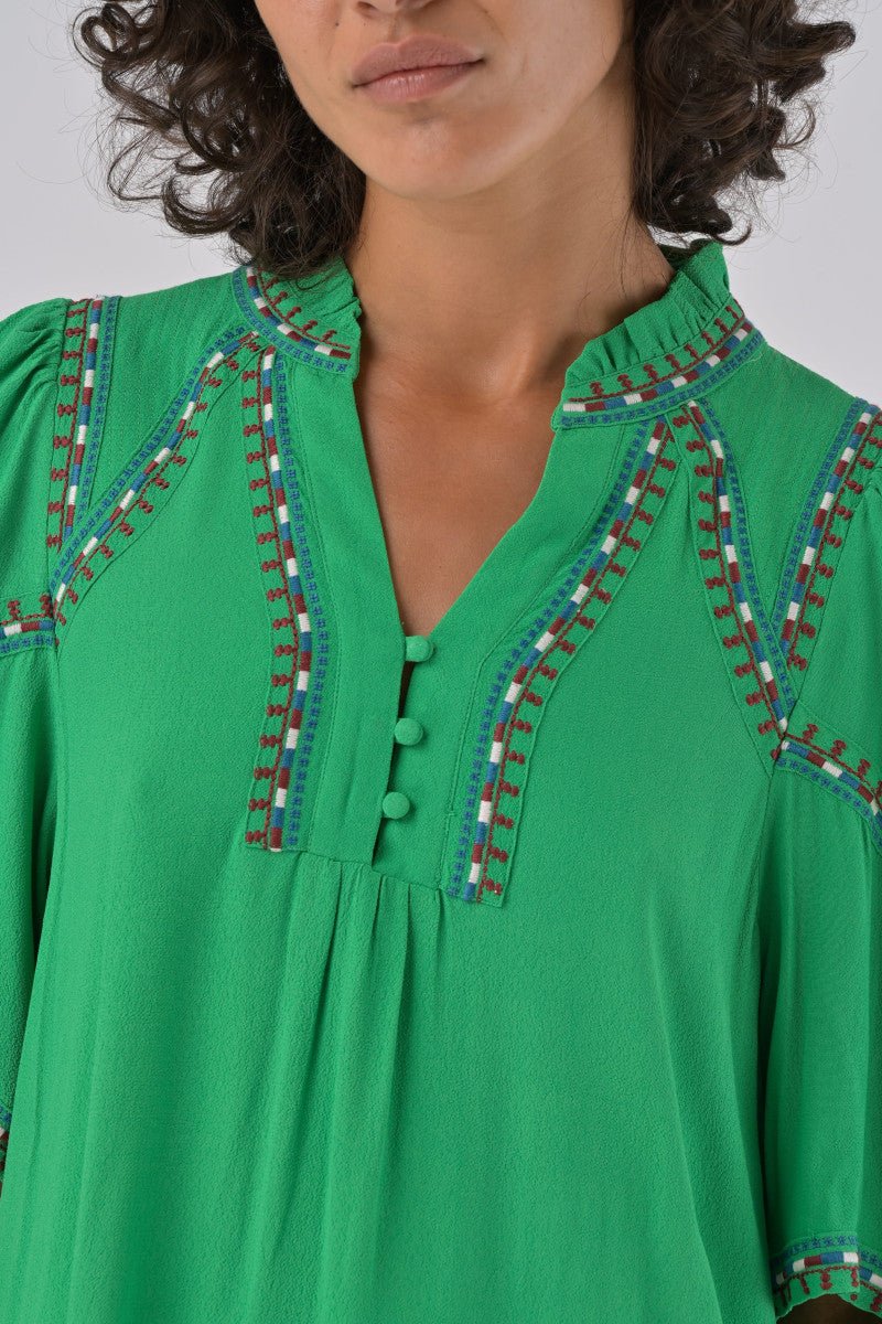 VESTIDO RITA VERT - Sister Birkin