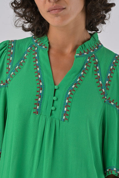 VESTIDO RITA VERT - Sister Birkin