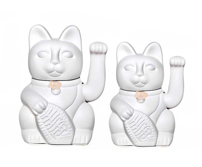 Maneki Neko Kawaii Blanco