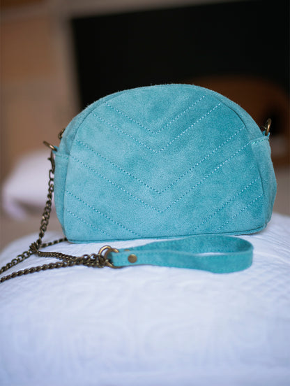 BOLSO LINNETTE BLEU VERT - Sister Birkin 