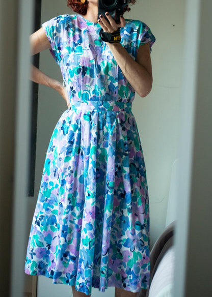 VESTIDO VINTAGE AVA FLOWERS - Sister Birkin 