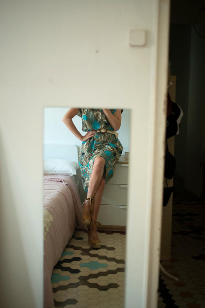 Vestido Vintage Jungle - Sister Birkin 