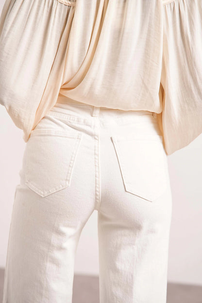 VAQUERO CINDY CROPPED ECRU - Sister Birkin 