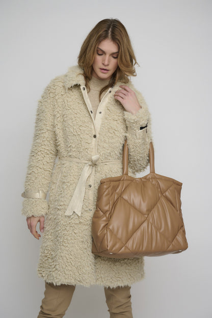 BOLSO PERDY CAMEL - Sister Birkin 
