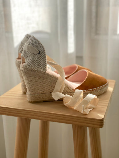 ALPARGATA DE ANTE DENISSE CAMEL - Sister Birkin