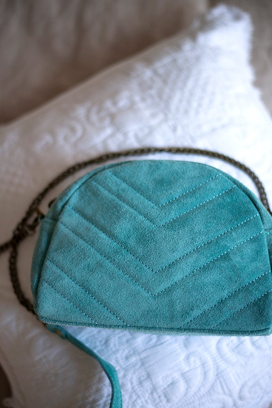 BOLSO LINNETTE BLEU VERT - Sister Birkin