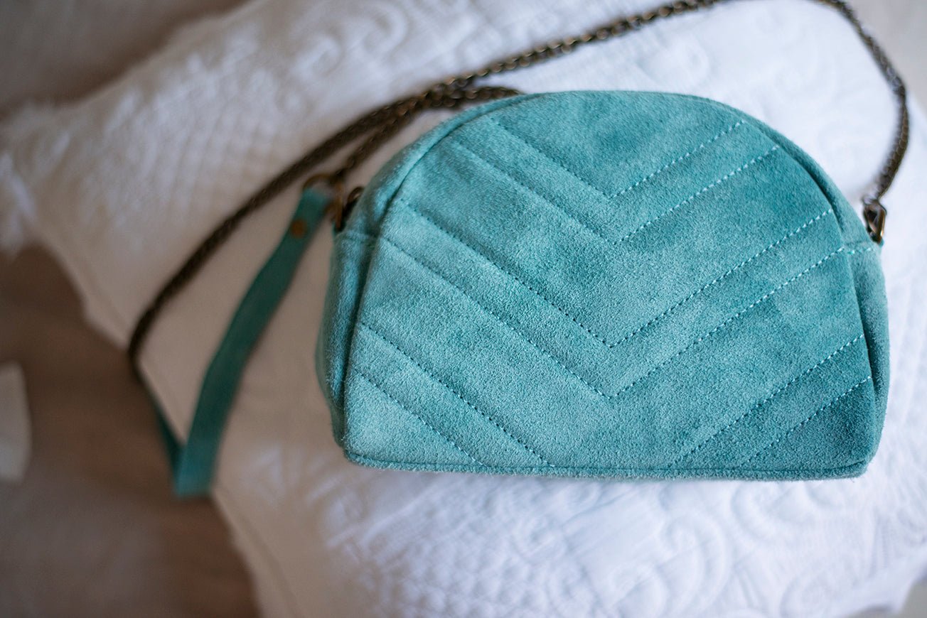 BOLSO LINNETTE BLEU VERT - Sister Birkin