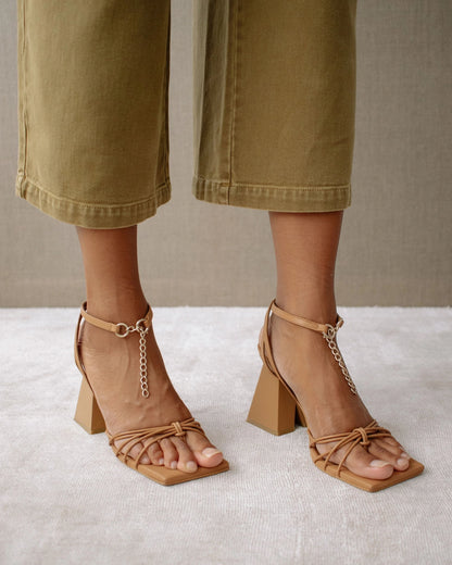 SANDALIAS CACTUS CAMEL - Sister Birkin 