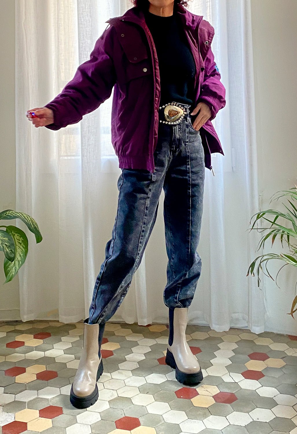 CAZADORA VINTAGE JEENA - Sister Birkin