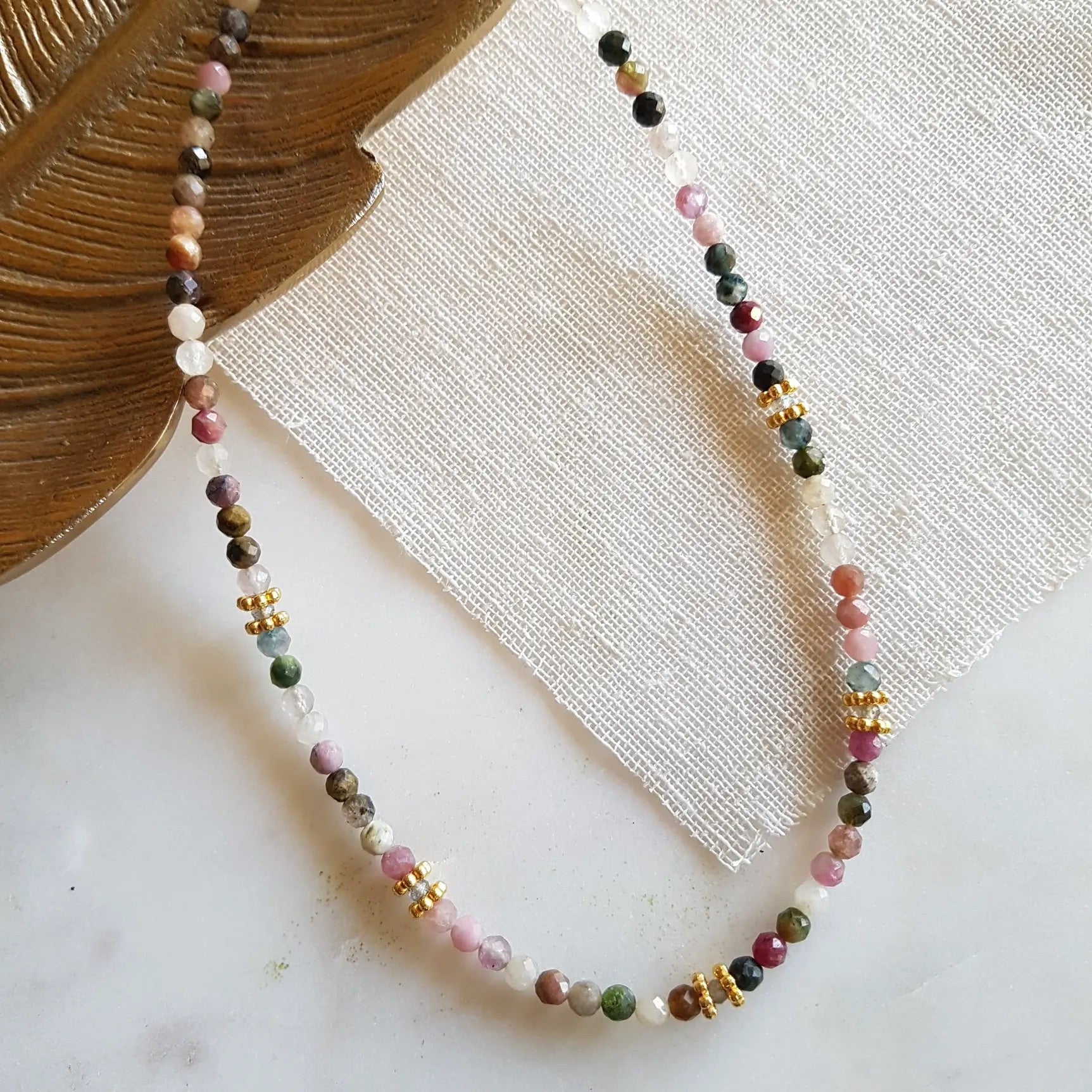 COLLAR PAOLA TOURMALINE - Sister Birkin