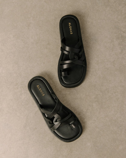 SANDALIAS COOL BLACK - Sister Birkin 
