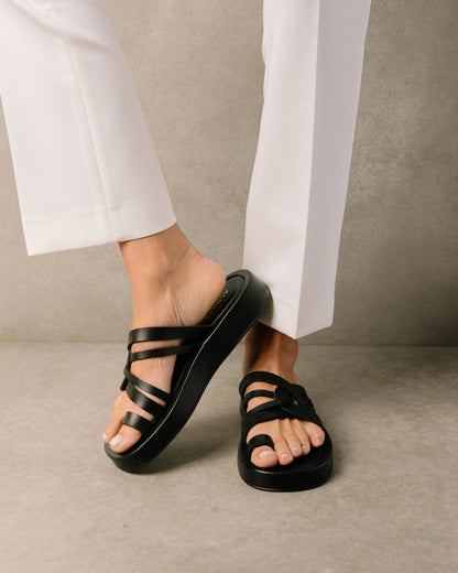 SANDALIAS COOL BLACK - Sister Birkin 