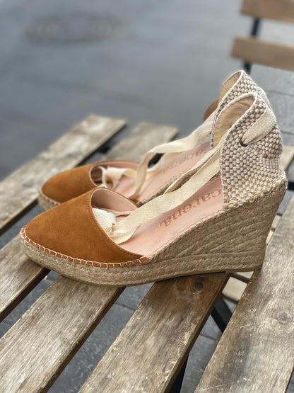 ALPARGATA DE ANTE DENISSE CAMEL - Sister Birkin 