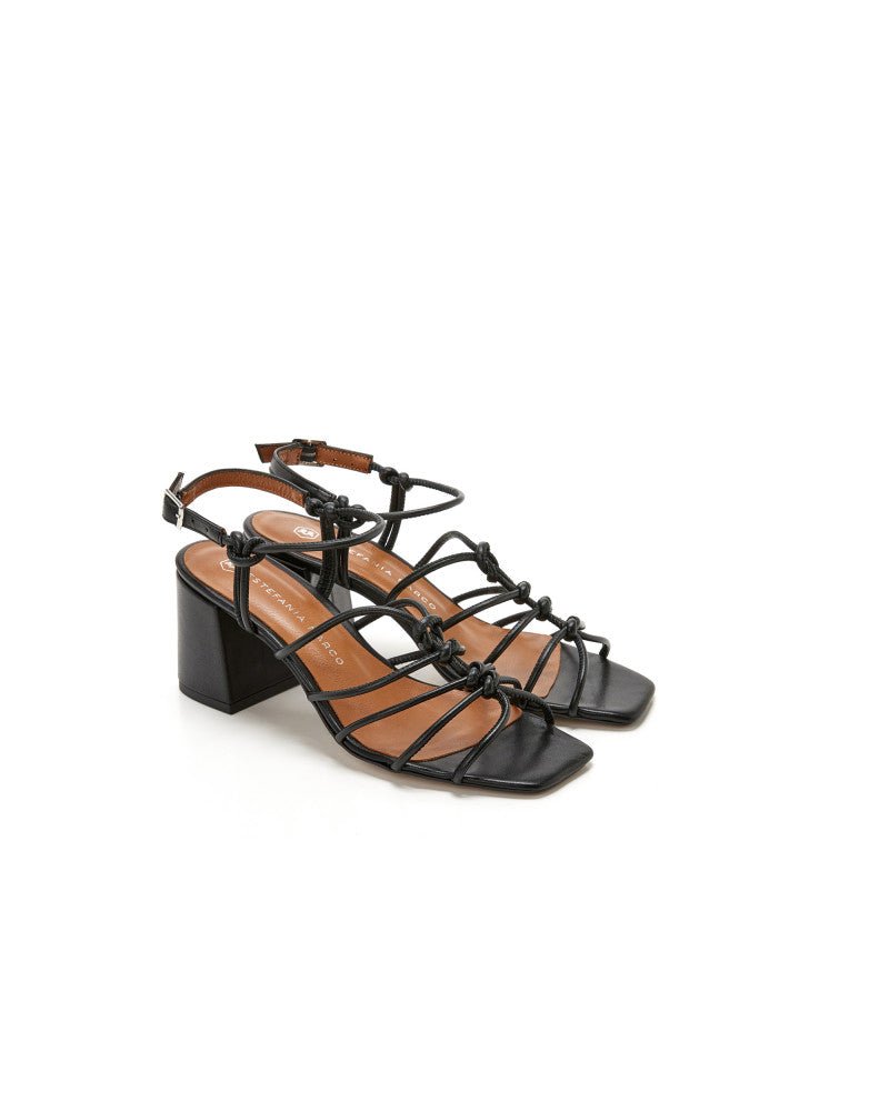 SANDALIA GRETA BLACK - Sister Birkin