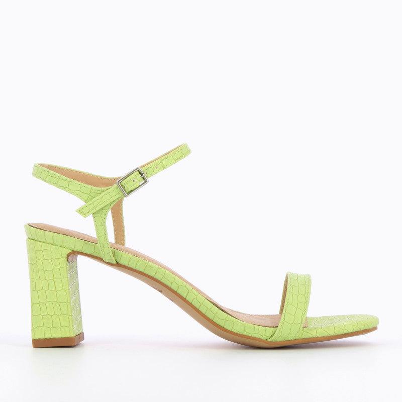 SANDALIAS LIMA CON TACÓN CUADRADO - Sister Birkin