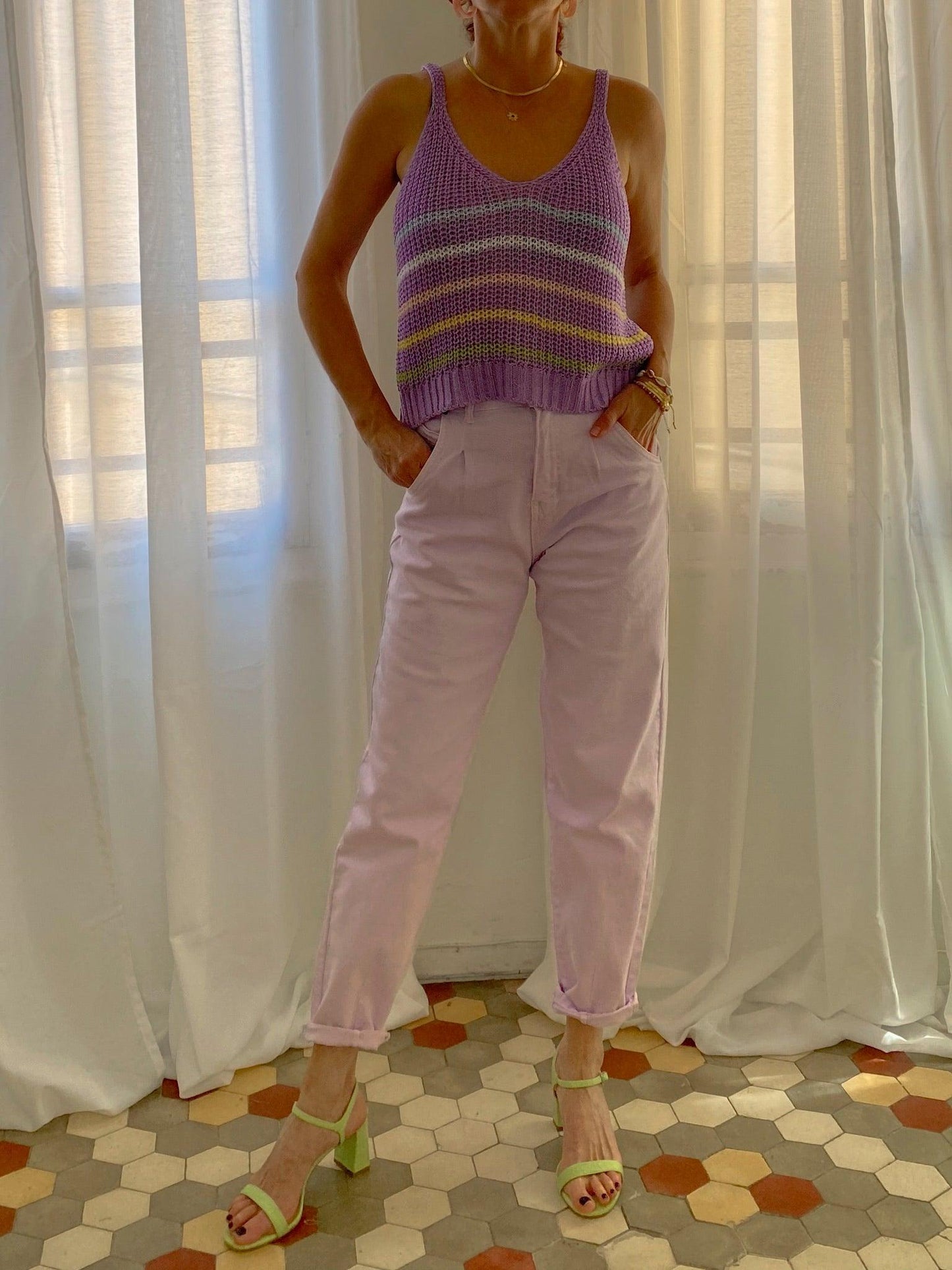 SANDALIAS LIMA CON TACÓN CUADRADO - Sister Birkin