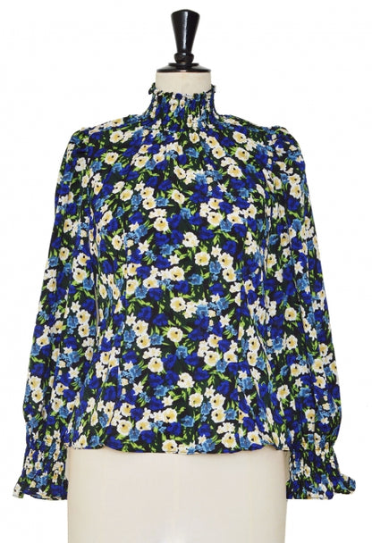 BLUSA DALIA BLOSSOM BLUE - Sister Birkin 