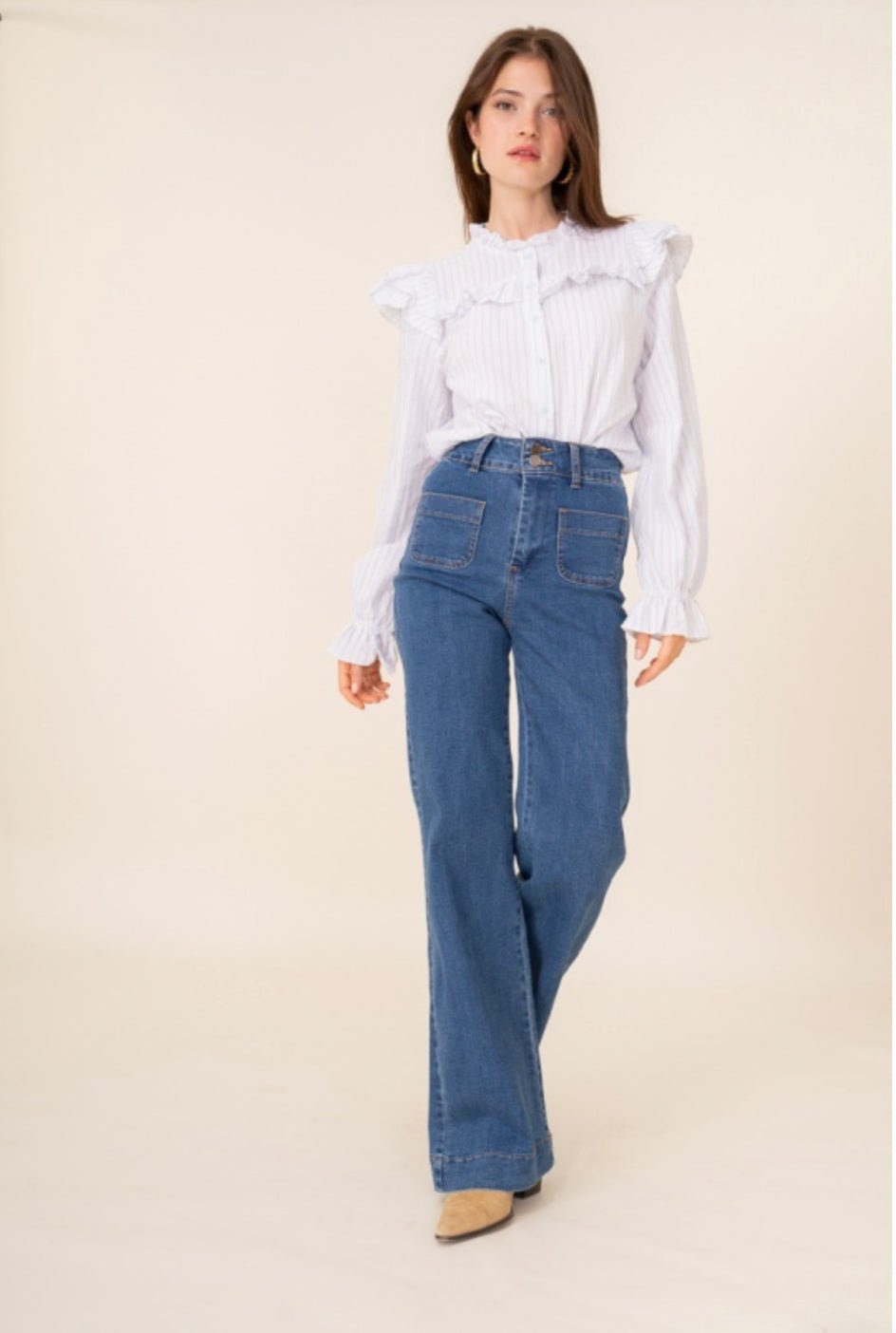 VAQUERO MUSE JANE WASHED BLUE - Sister Birkin