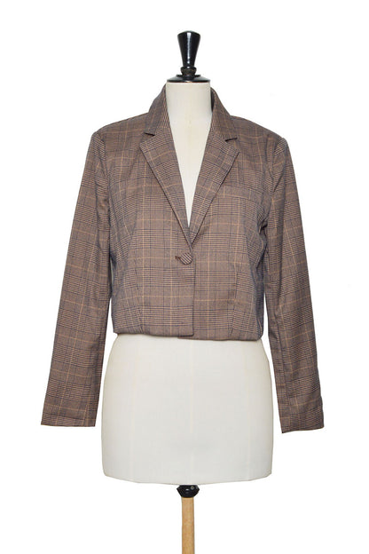 CHAQUETA CORTA ABBY BROWN - Sister Birkin 